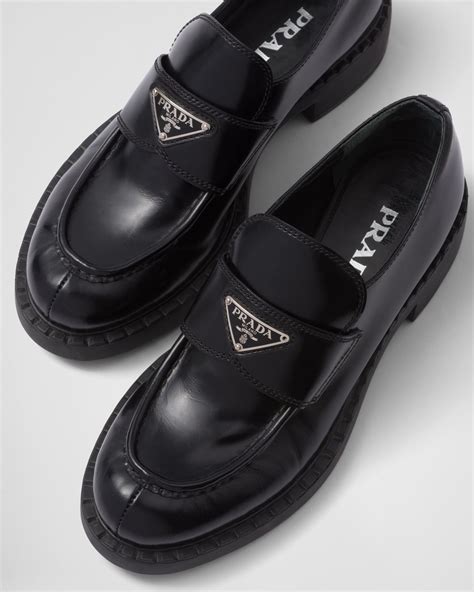 prada moccasins mens|Men's Loafers .